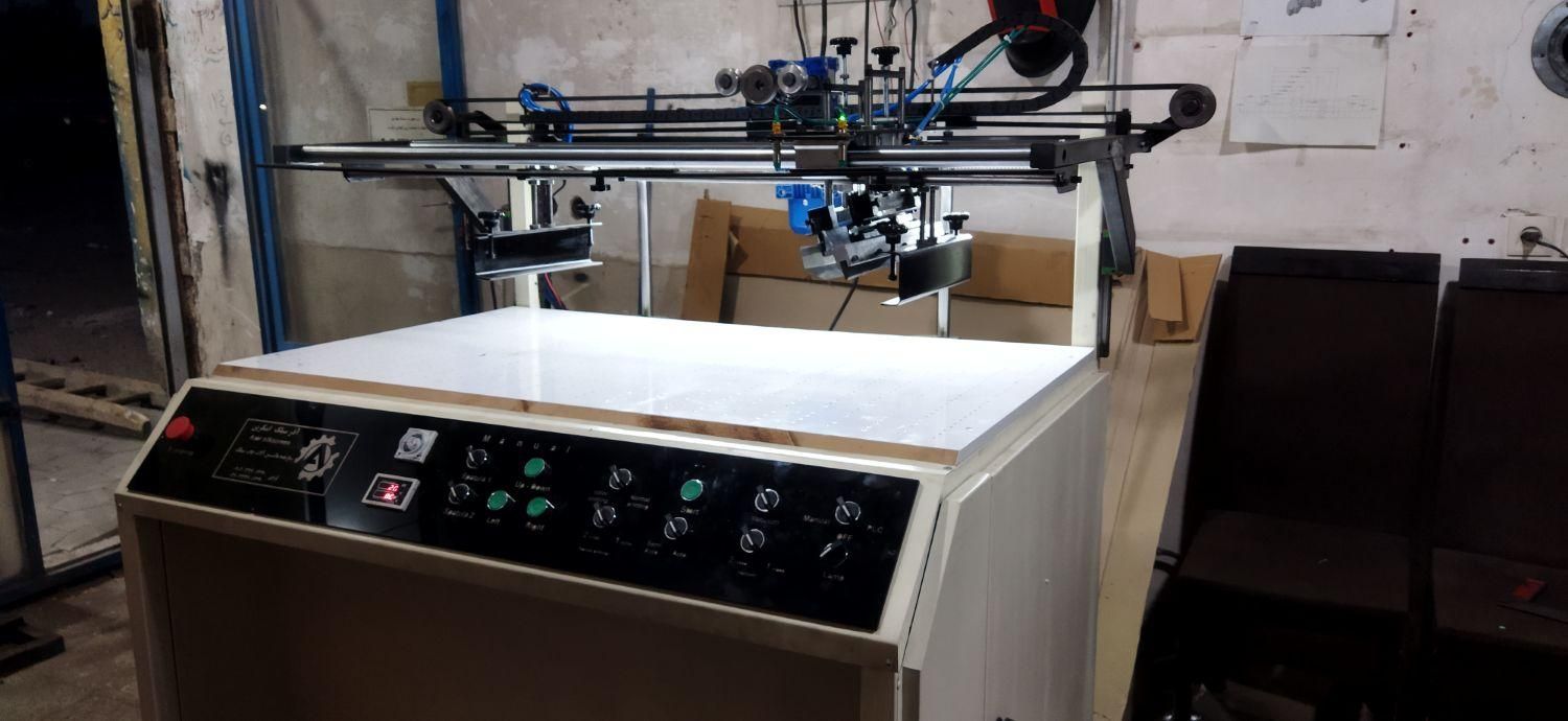 دستگاه چاپ سیلک اسکرین اتوماتیک|ماشین‌آلات صنعتی|تبریز, |دیوار