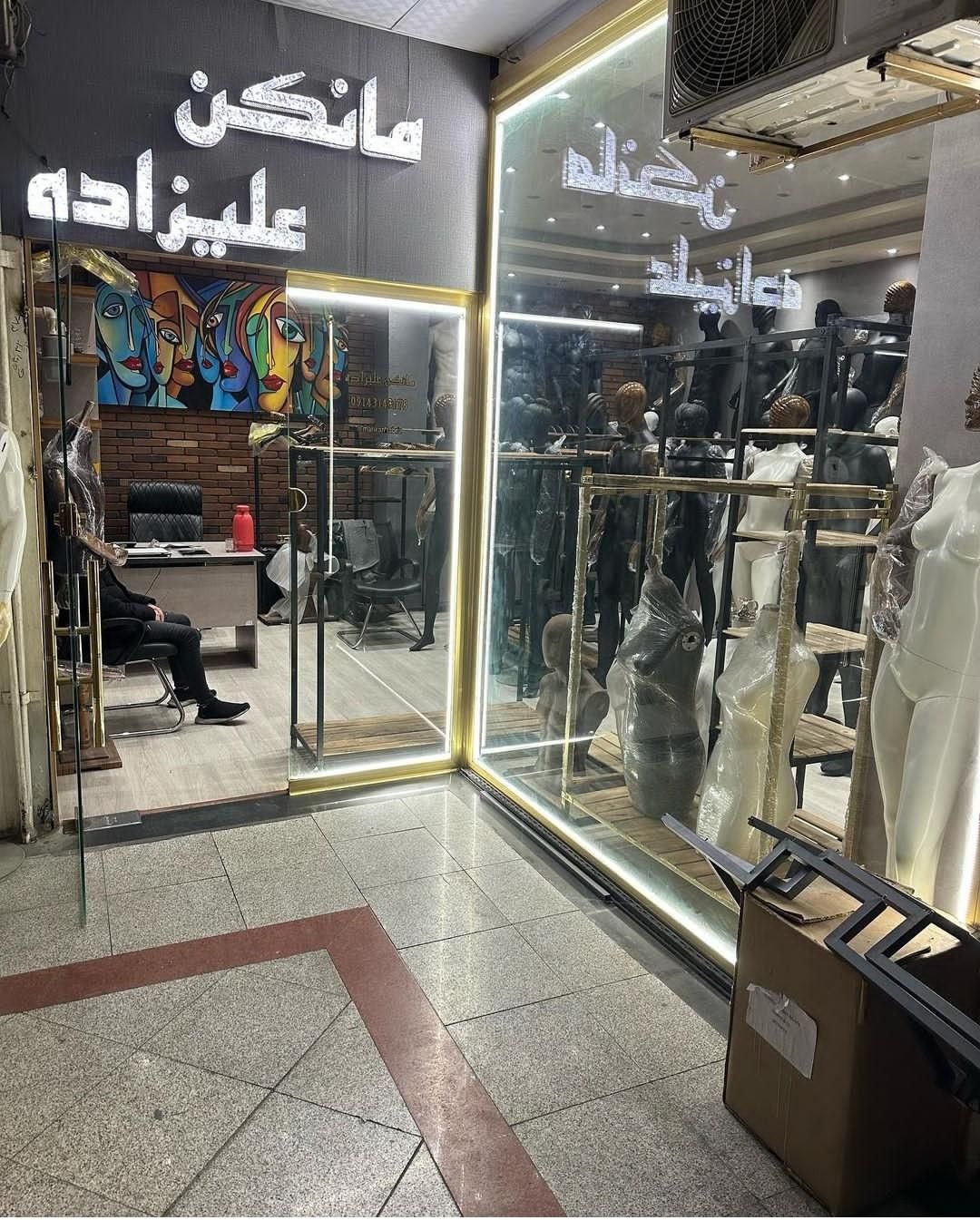 مانکن رگال چوب لباسی پاف کانتر|فروشگاه و مغازه|تبریز, |دیوار