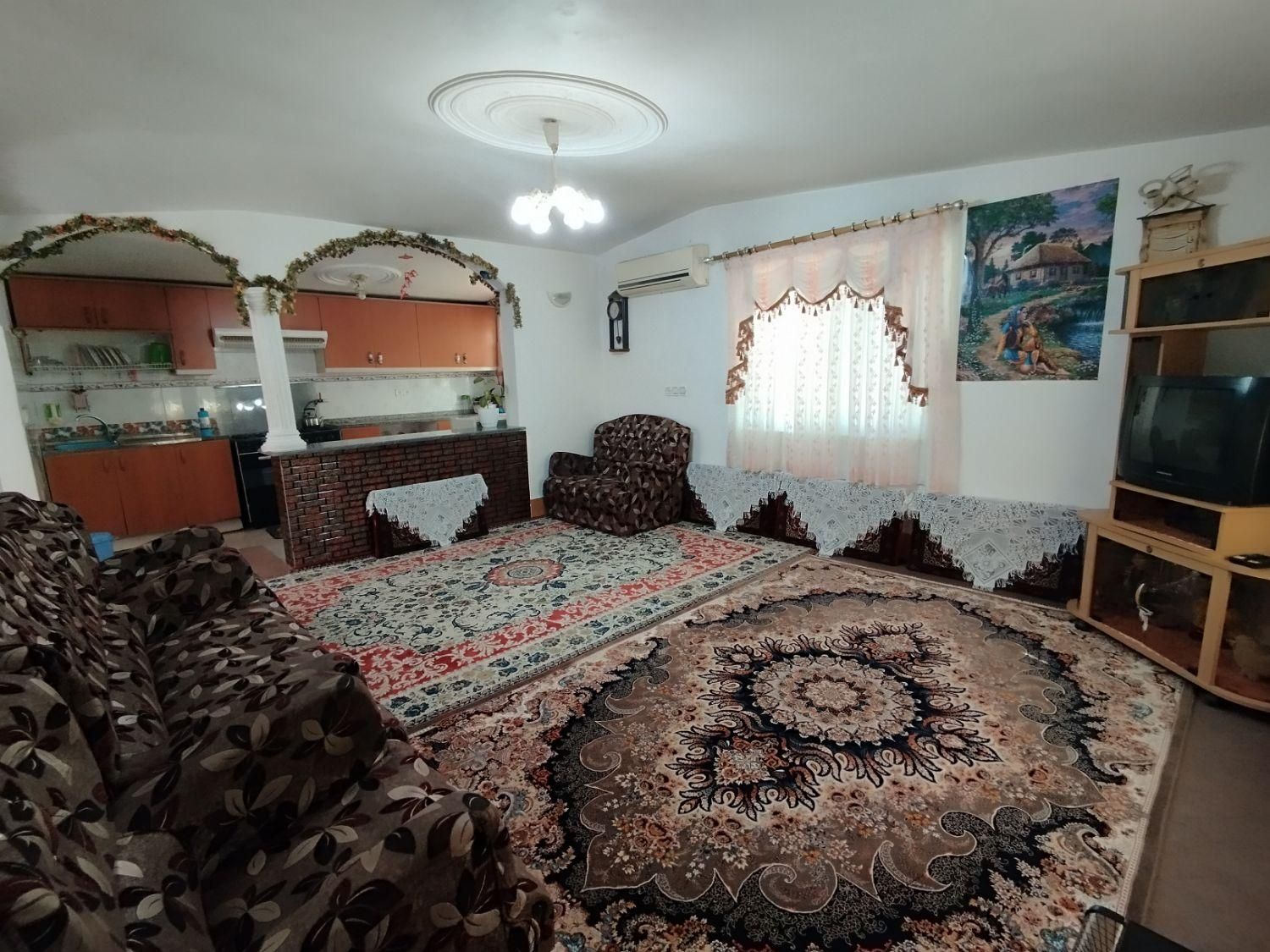 اجاره روزانه/هفتگی/ماهانه ویلا ۸۰ متری|اجارهٔ کوتاه‌مدت ویلا و باغ|چابکسر, |دیوار