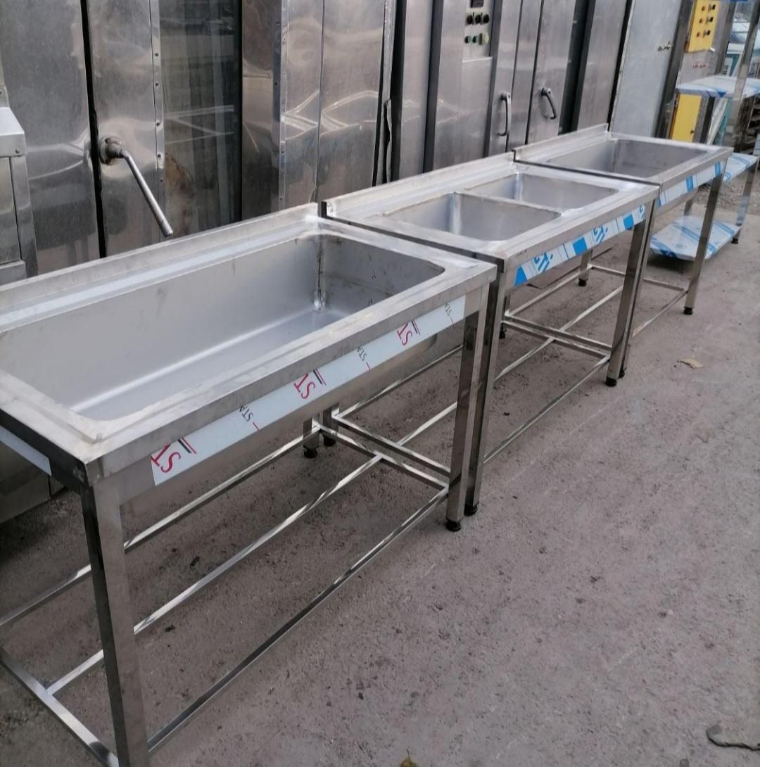 سینک صنعتی و میز کار استیل میزکار|کافی‌شاپ و رستوران|اصفهان, جنیران (لادان)|دیوار