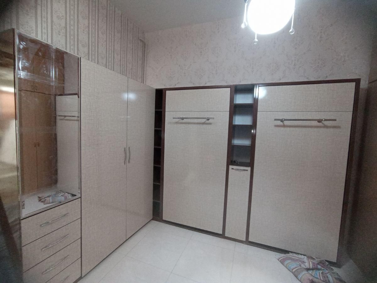 تخت تاشو یکنفره/کمد دیواری پاکچوب/تخت کمجا تک|تخت و سرویس خواب|کرمانشاه, |دیوار