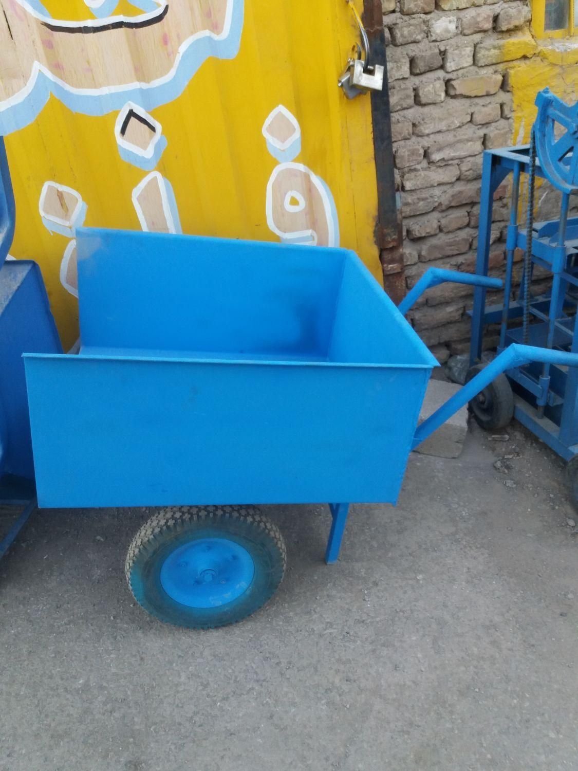 دستگاه بلوک زن وفرغون ملات کش|ماشینآلات صنعتی|کرمان, |دیوار