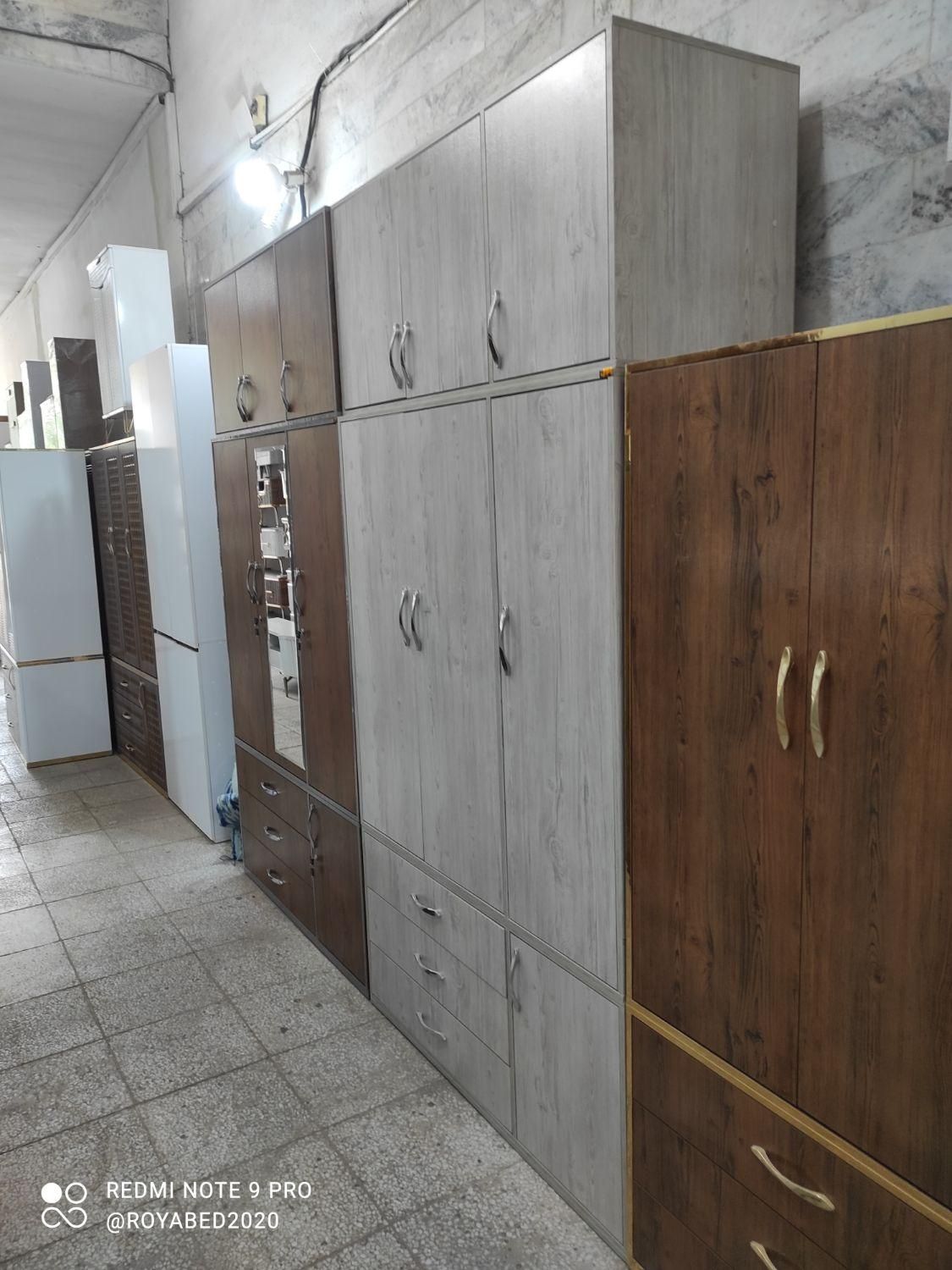 کمد دیواری / کمدلباس پیش ساخته / کمددیواری سه تیکه|جاکفشی، کمد، دراور|اصفهان, رهنان|دیوار