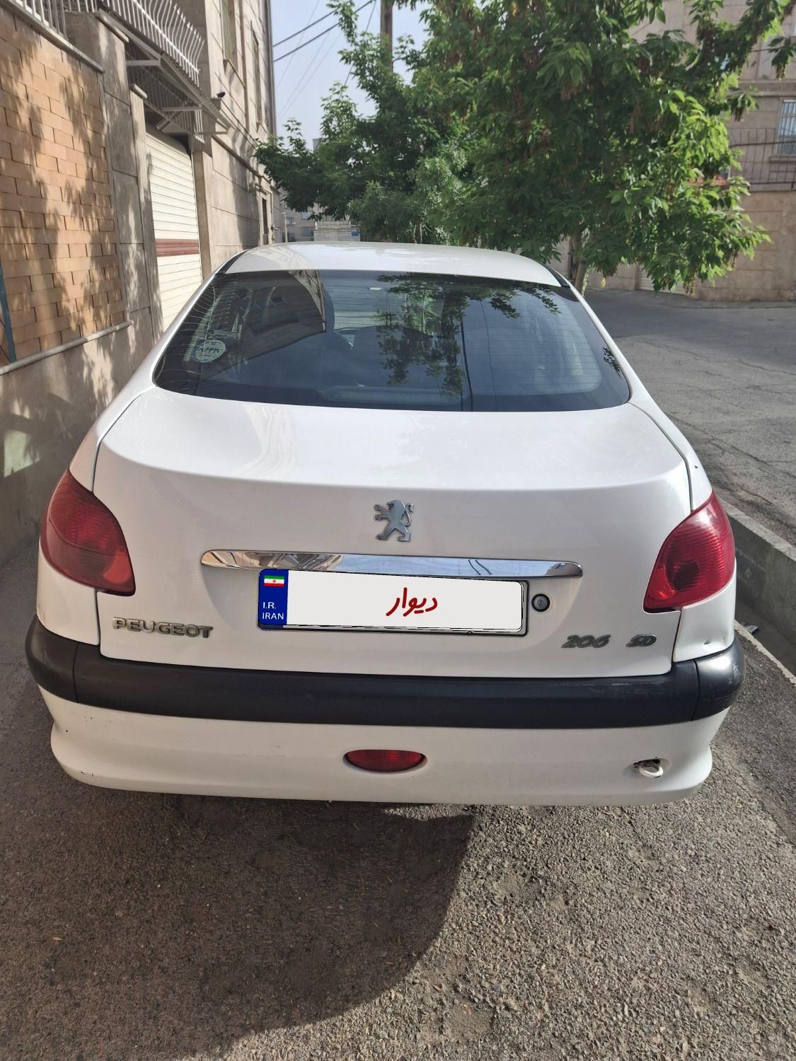 پژو 206 SD V8، مدل ۱۳۹۹|خودرو سواری و وانت|اراک, |دیوار