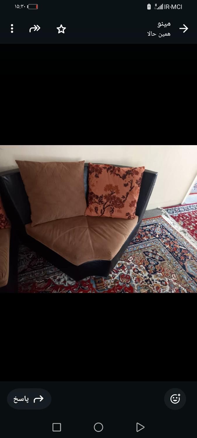 مبل راحتی 7 نفره با تخفیف|مبلمان خانگی و میز عسلی|شیراز, وصال|دیوار