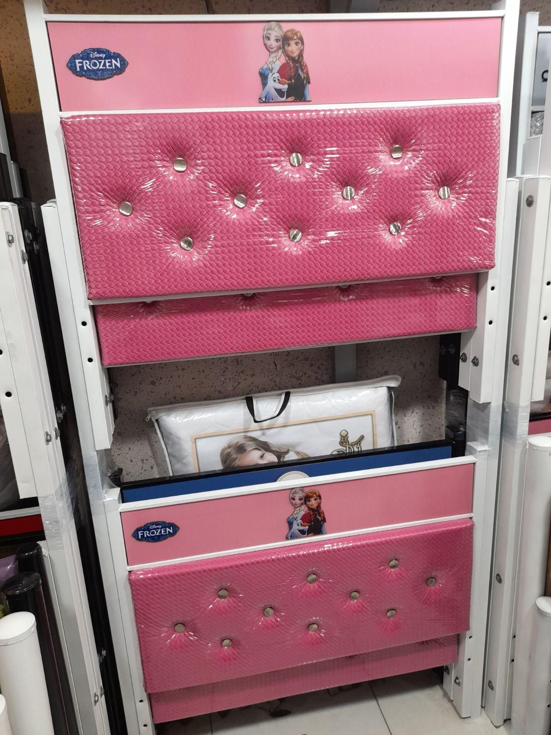 تخت دوطبقه فلزی  کیتی|تخت و سرویس خواب|مشهد, رسالت|دیوار