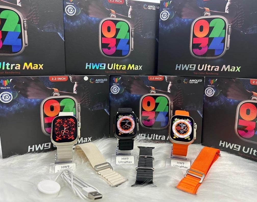 ساعت‌هوشمند S9ultra max با بند اضافه گارانتی اپل|ساعت|مشهد, طلاب|دیوار