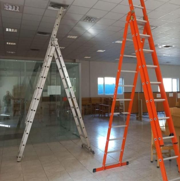 اجاره تخته بنایی چهارپایه تاشو تحویل درمحل نردبان|عمده‌فروشی|قم, باسکول|دیوار