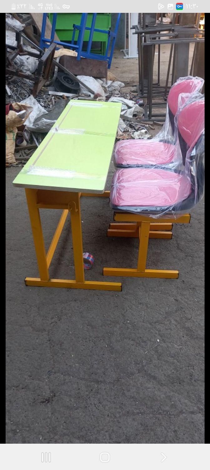 نیمکت٪پایه جدا جدا صورتی سبز٪نیمکت 8009|صندلی و نیمکت|تهران, حسن‌آباد|دیوار