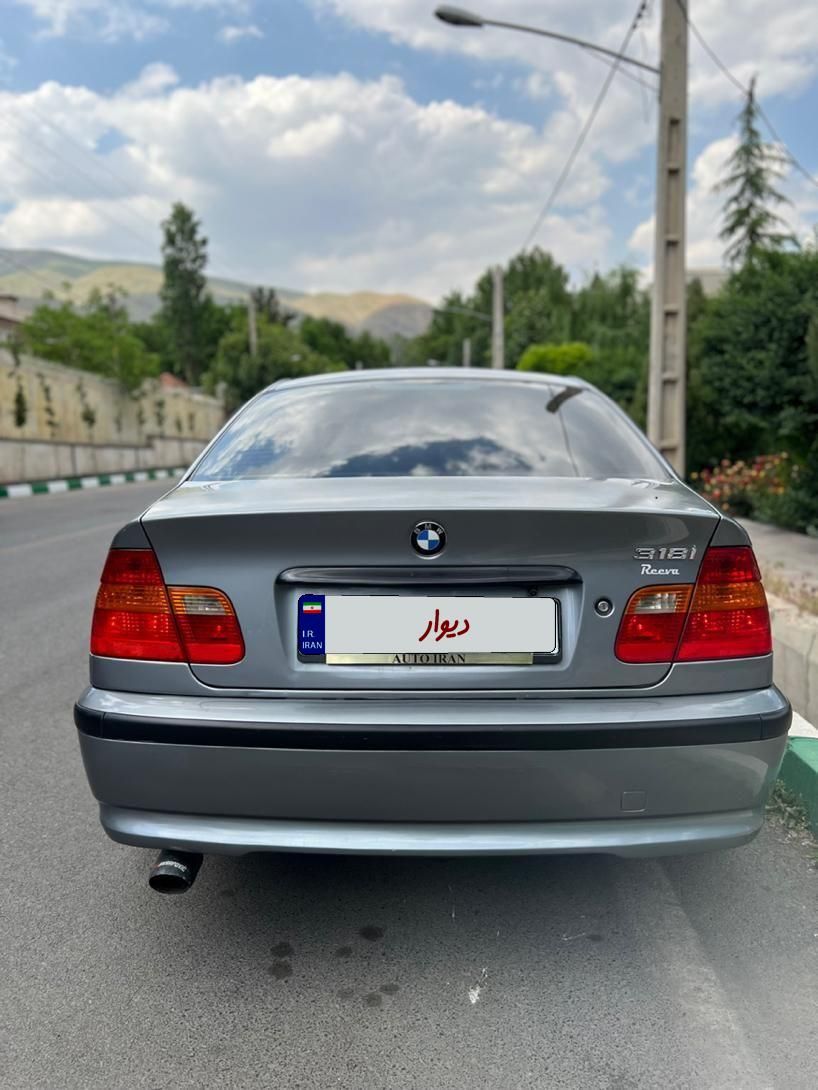 بی‌ام‌و سری 3 سدان 318i دنده‌ای، مدل ۲۰۰۵ e46|خودرو سواری و وانت|تهران, نیاوران|دیوار