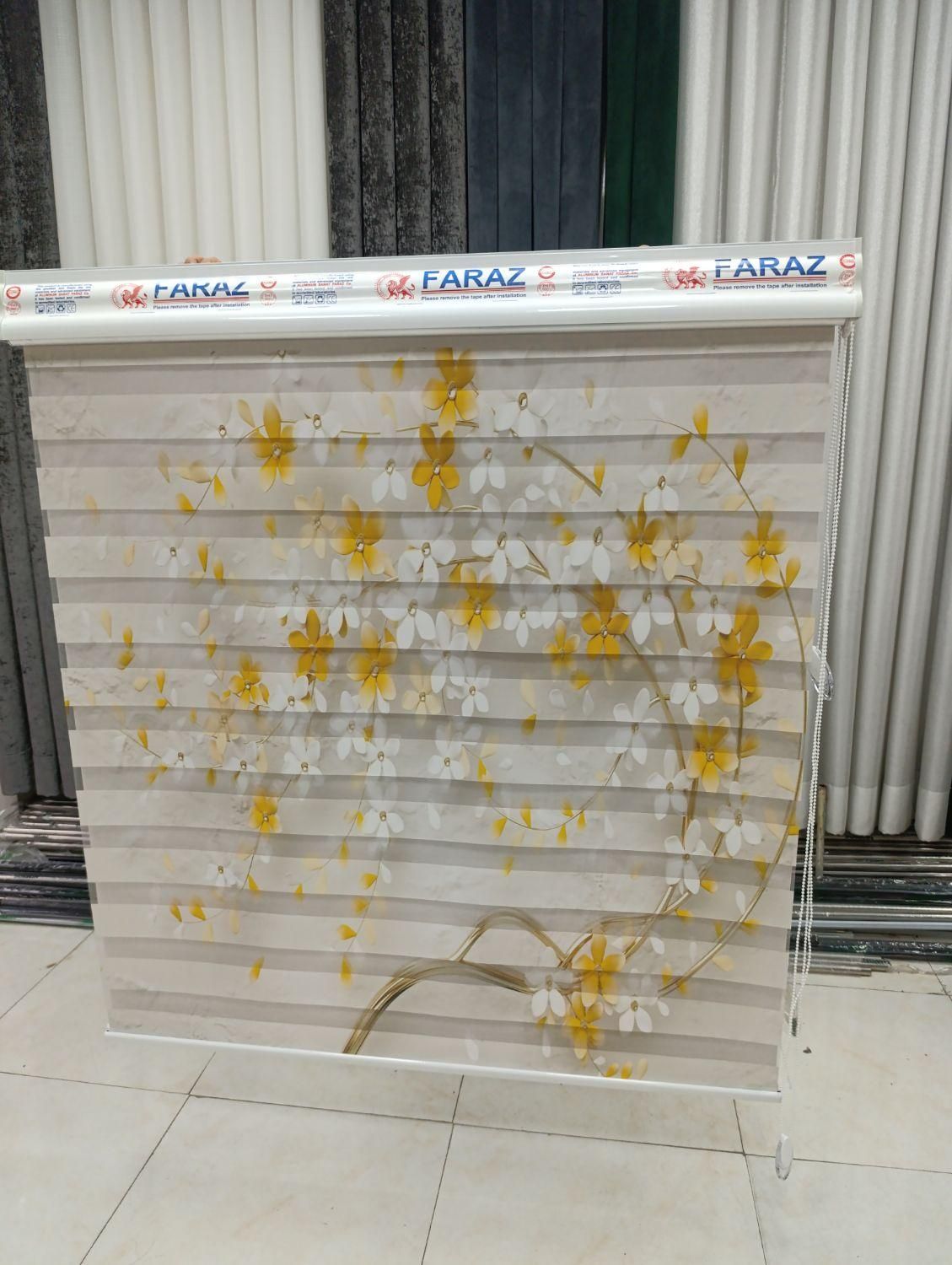 تولیدی/زبرا/دومکانیسم/پرده بهارنارنج خیابان بعثت|پرده، رانر، رومیزی|گرگان, |دیوار