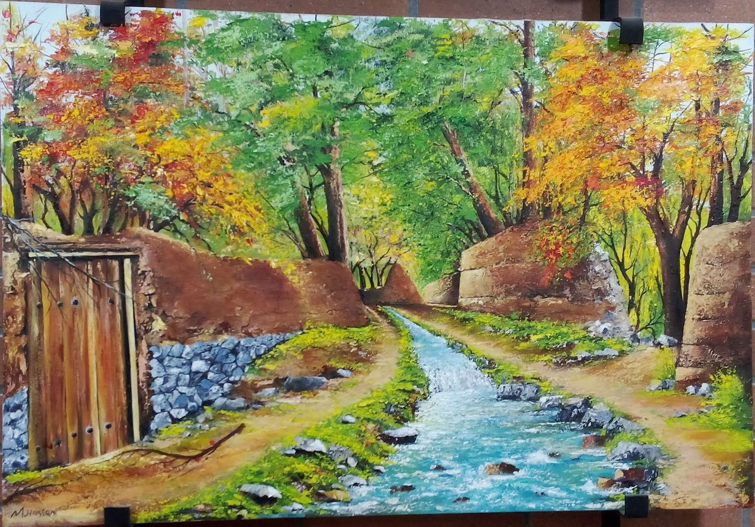 آموزشگاه تخصصی نقاشی، طراحی نگاره نیلی، کیش|خدمات آموزشی|کیش, |دیوار