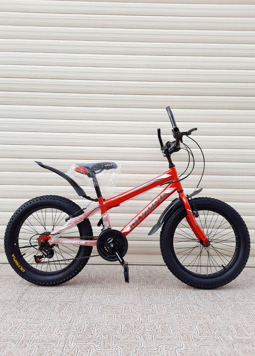 دوچرخه 20 دنده ای المپیا لاستیک پهن|دوچرخه، اسکیت، اسکوتر|قم, امامزاده ابراهیم|دیوار