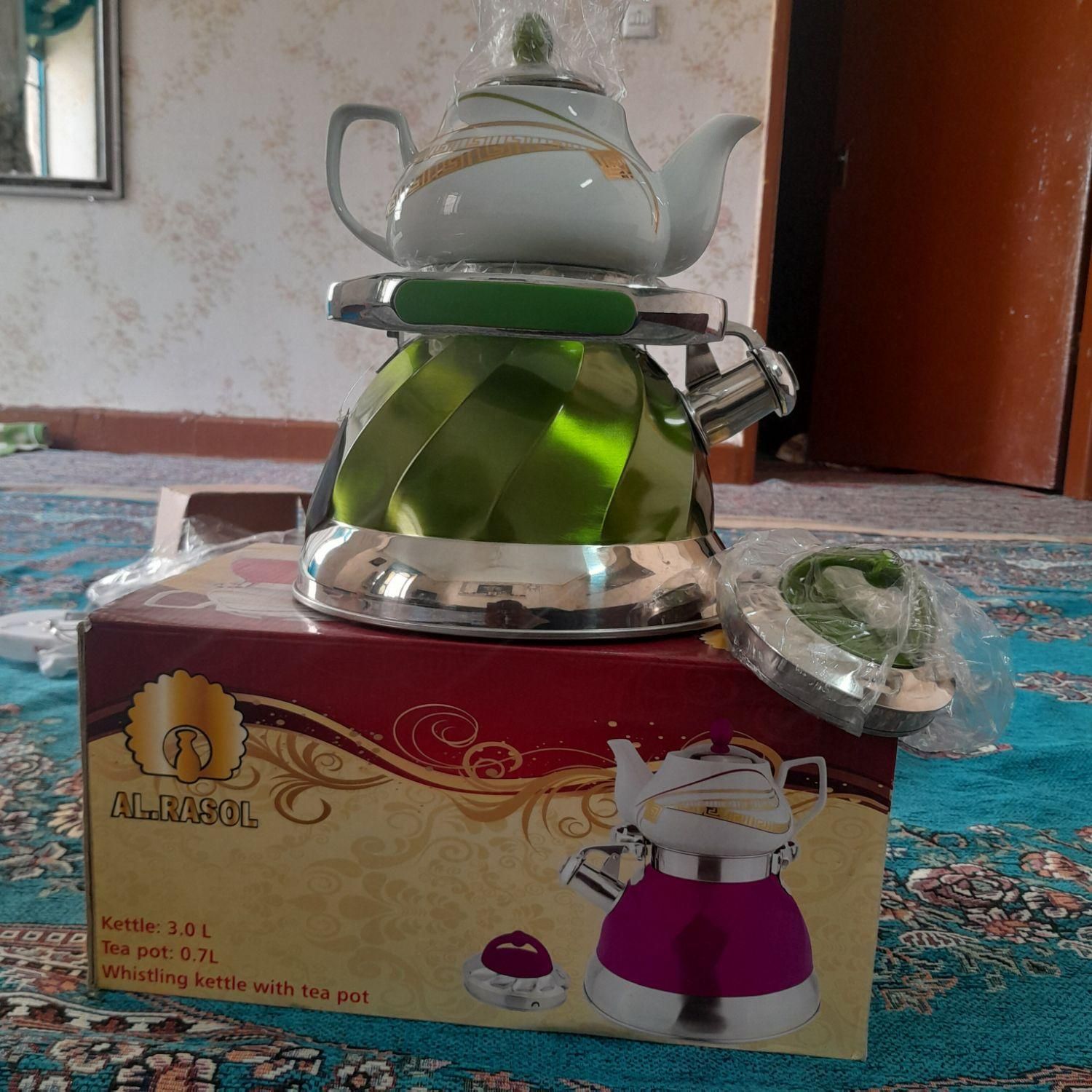 قوری و کتری نو|قوری، کتری، قهوه‌ساز دستی|کرمان, |دیوار