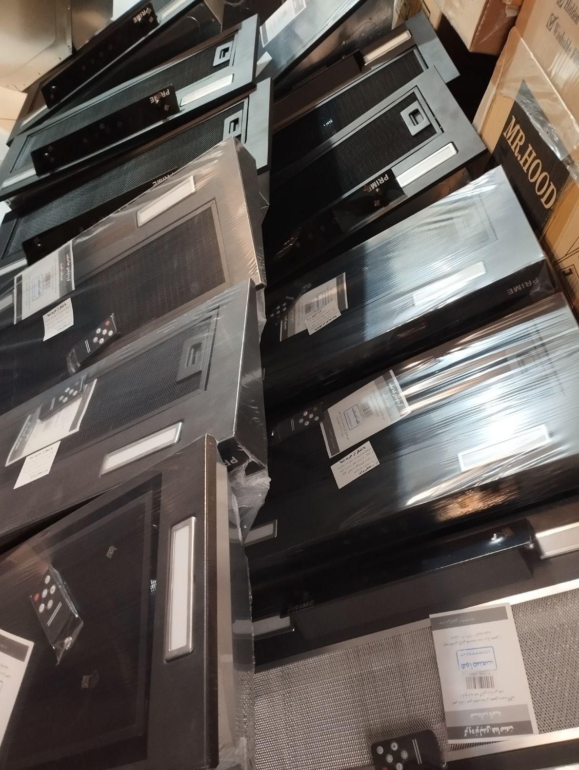 هود مخفی لمسی و کلیدی مشکی و سفید مدل پرایم|هود|تهران, نیروی هوایی (پیروزی)|دیوار