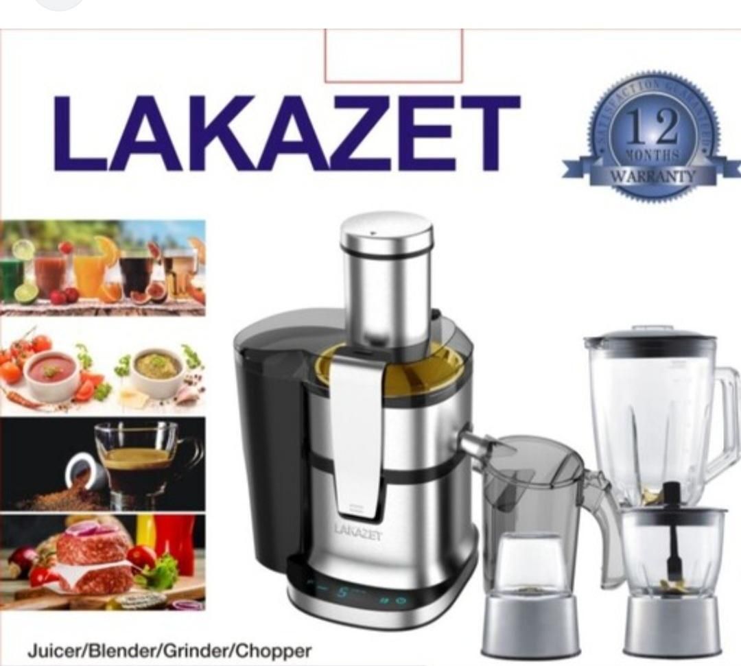 آبمیوه گیر آبمیوه گیری ۴ کاره لاکازت گارانتی دار|آبمیوه‌گیر و آب‌مرکبات‌گیر|ارومیه, |دیوار