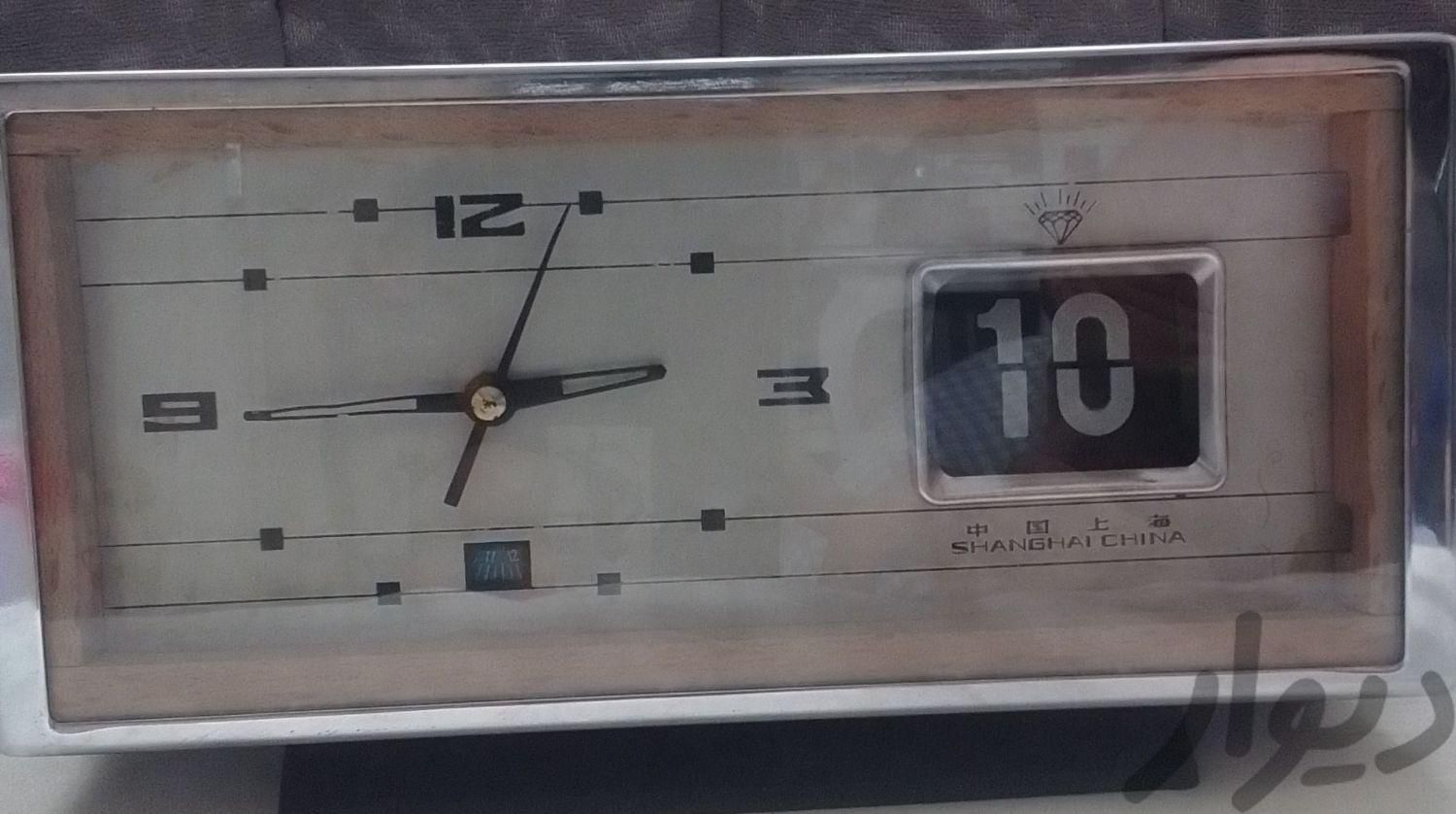 ساعت رومیزی قدیمی|اشیای عتیقه|گرمدره, |دیوار