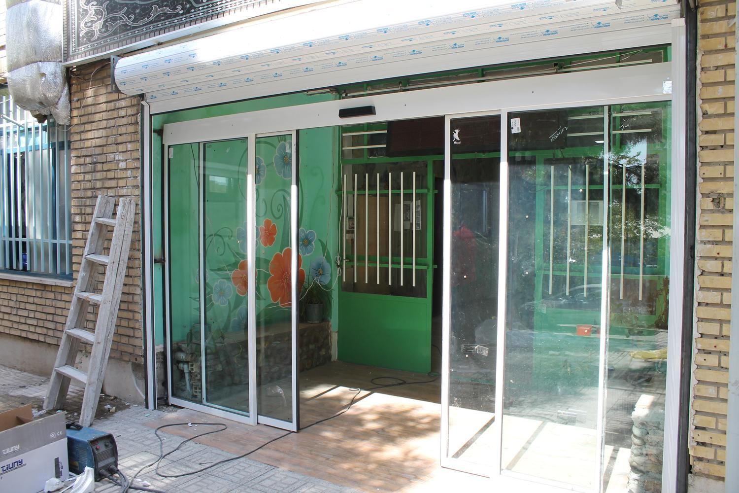 درب شیشه اتومات.درب برقی شیشه ایی.اچیلان در.|مصالح و تجهیزات ساختمان|کرج, شهرک اوج|دیوار