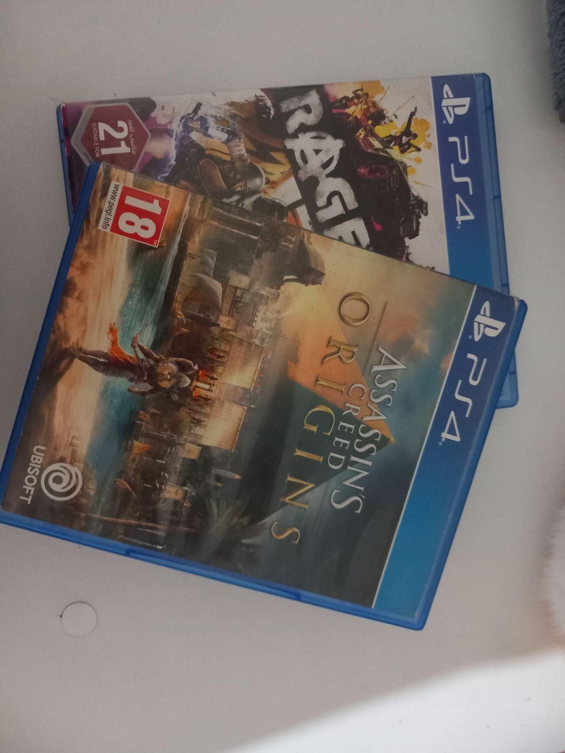 دو عدد بازی ps4|کنسول، بازی ویدئویی و آنلاین|شهریار, |دیوار