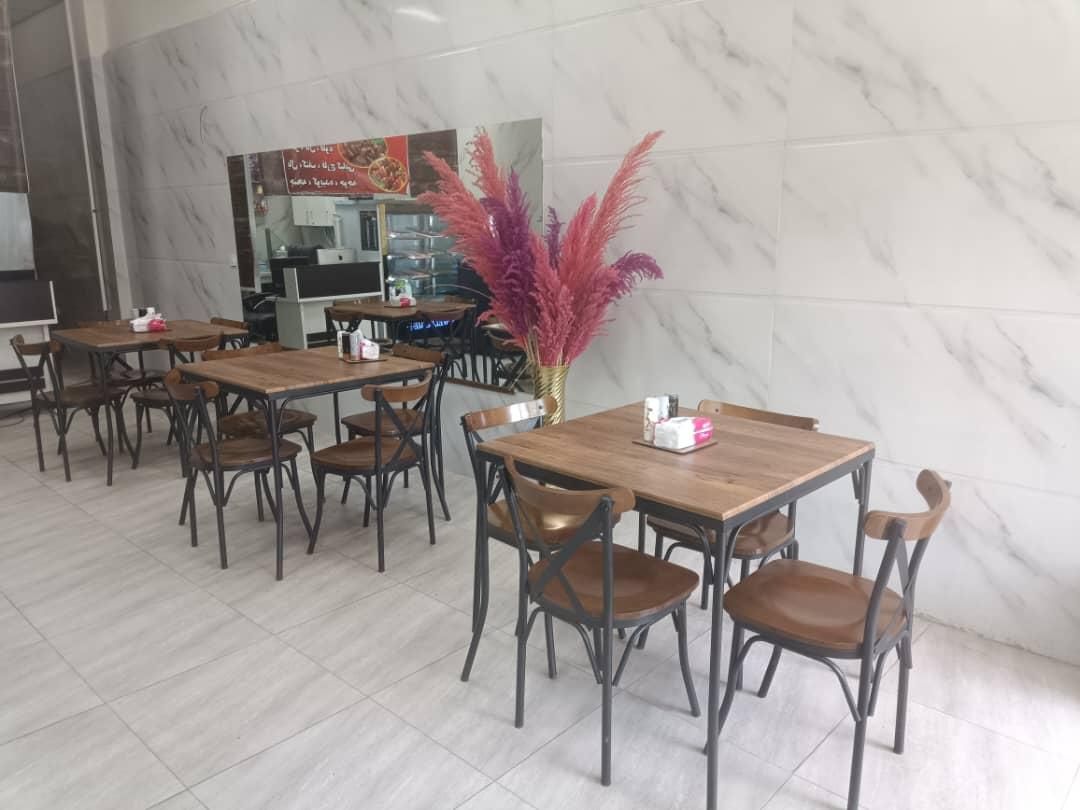 صندلی‌ رستوران رستورانی کافه عربی چوب فلزی|کافی‌شاپ و رستوران|تهران, طرشت|دیوار