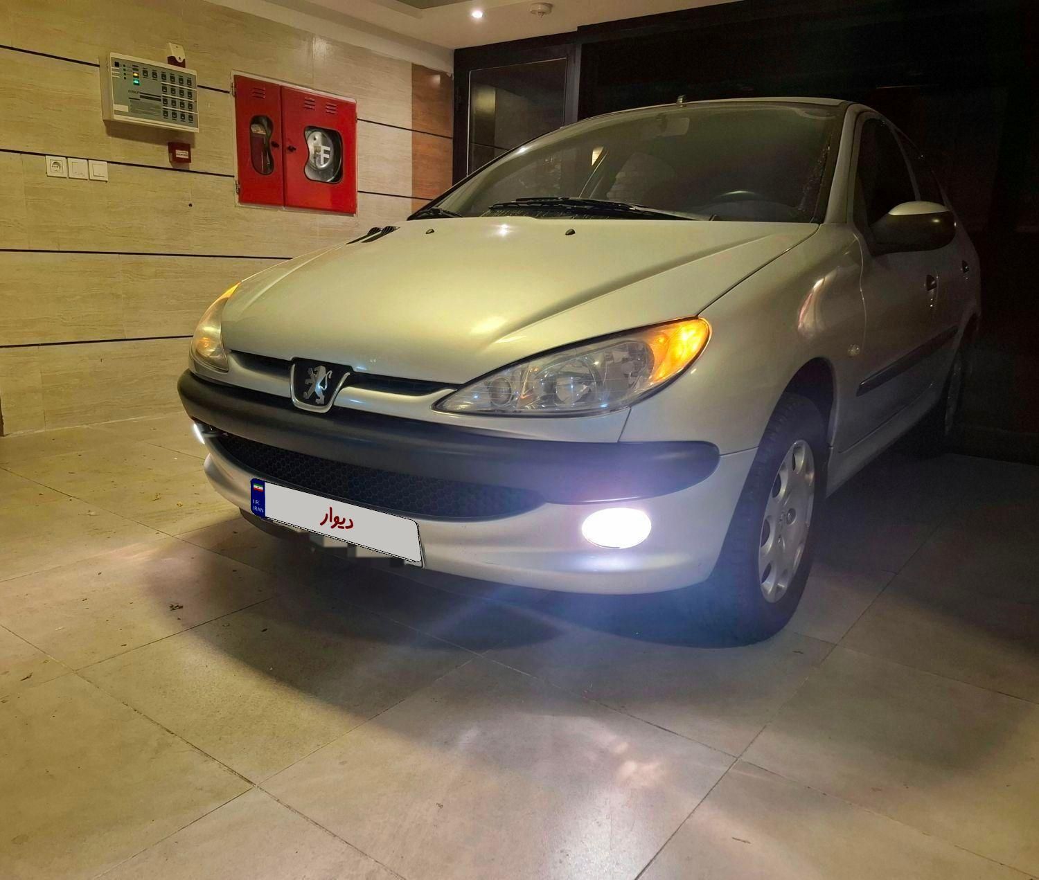 پژو V8 206sd-نقره ای متالیک - 242000km|خودرو سواری و وانت|تبریز, |دیوار