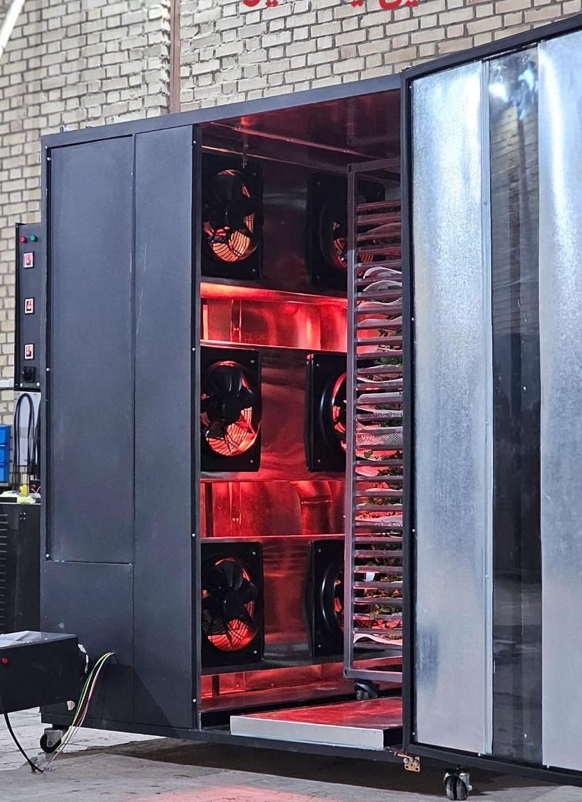 تولیددستگاه خشک کن میوه و سبزی سینی چرخشی 20|ماشین‌آلات صنعتی|کرج, گوهردشت|دیوار