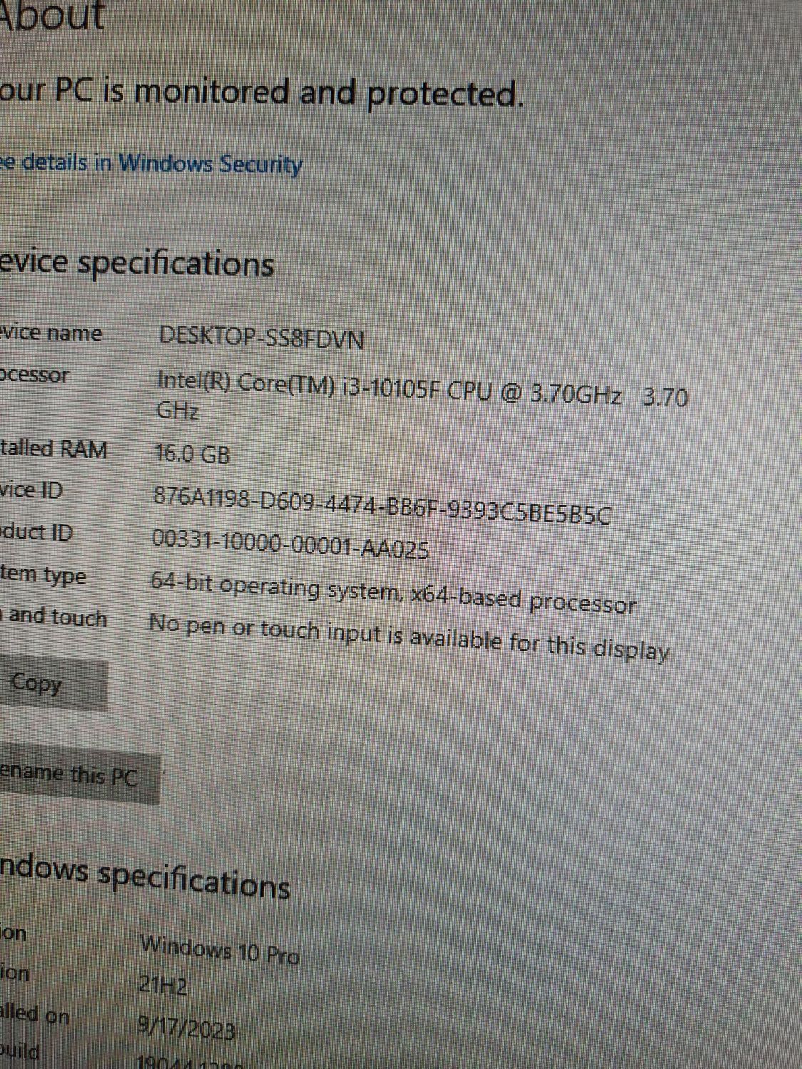 کیس ۸هسته ۱۸ماه گارانتی نسل ۱۰ رم۱۶ گرافیک ۸ RX580|رایانه رومیزی|مشهد, جانباز|دیوار