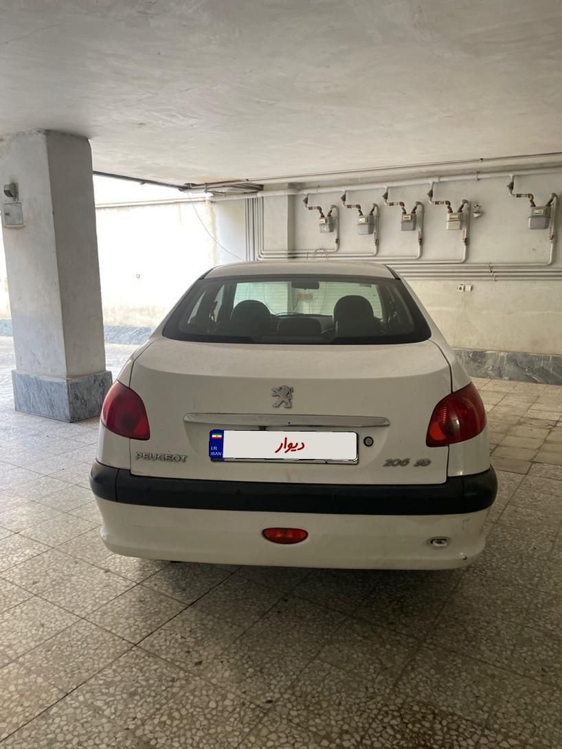 پژو 206 SD V9، مدل ۱۳۹۰|خودرو سواری و وانت|قدس, |دیوار