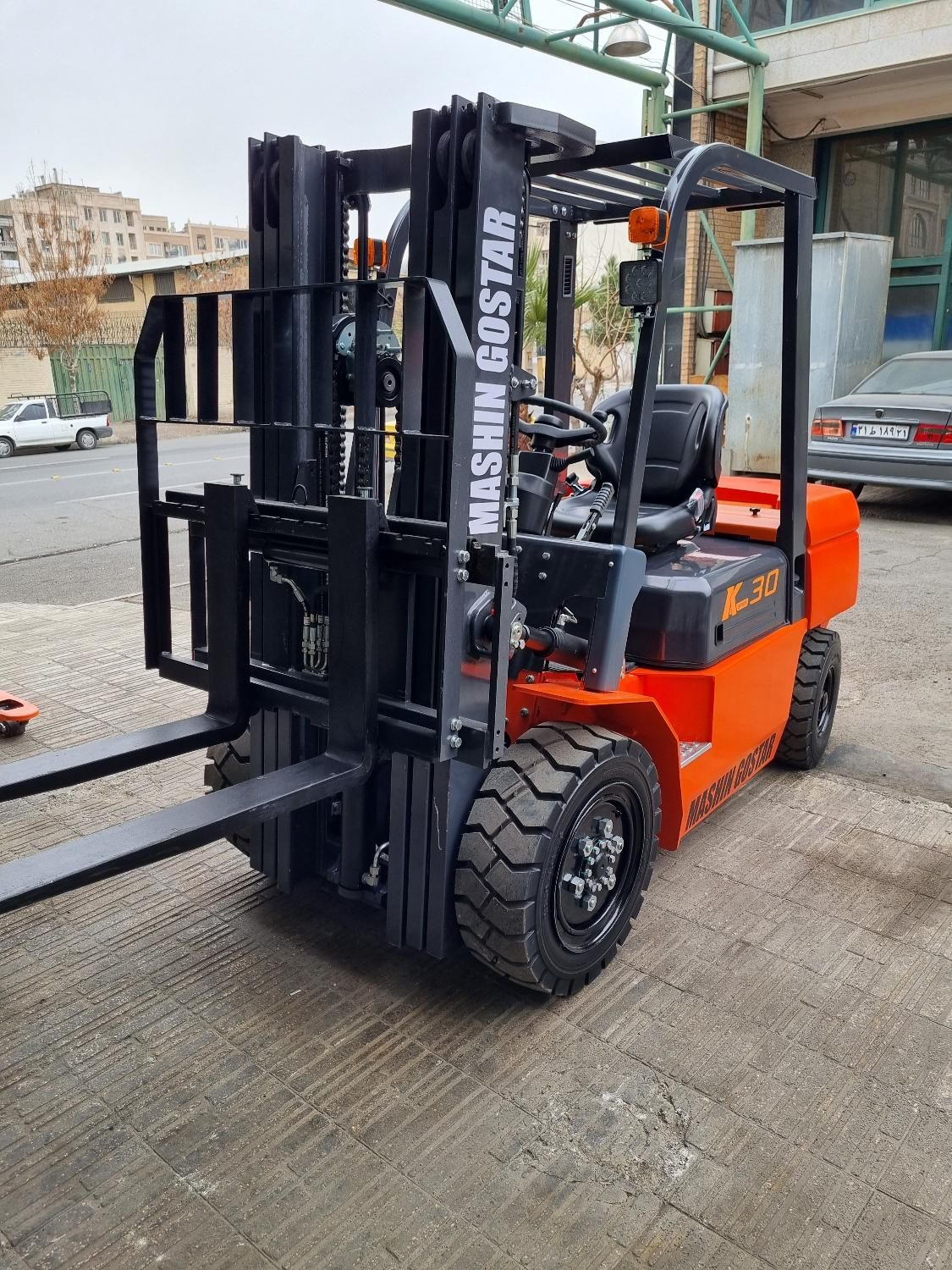 دوکاربره گاز و بنزین لیفتراک استاکر|ماشینآلات صنعتی|قزوین, |دیوار