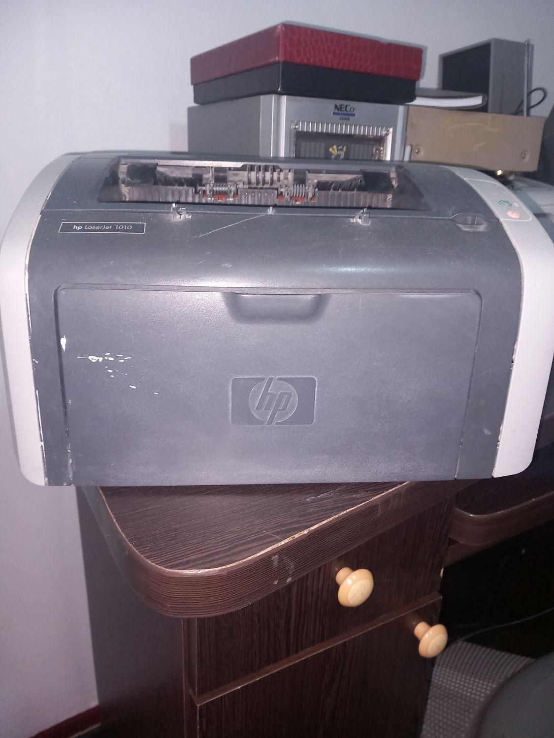 پرینتر hp مدل 1010|پرینتر، اسکنر، کپی، فکس|بیجار, |دیوار