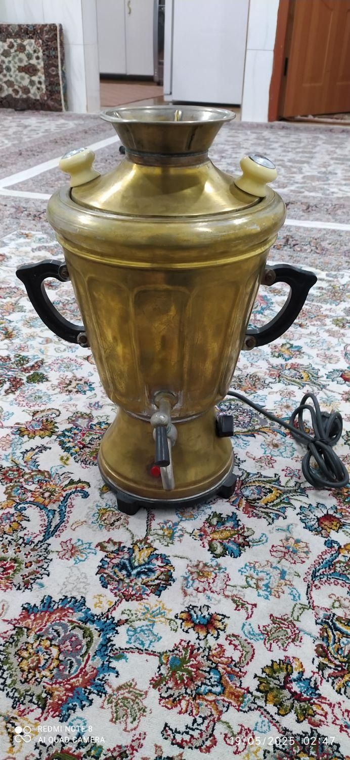 فروش سماور برنجی برقی|سماور، چای‌ساز، قهوه‌ساز|مریوان, |دیوار