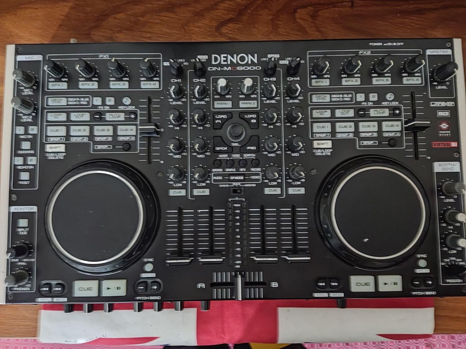 کنترلر و میکسر دی‌جی DENON DN-MC6000|آلات موسیقی|تهران, عباس‌آباد|دیوار
