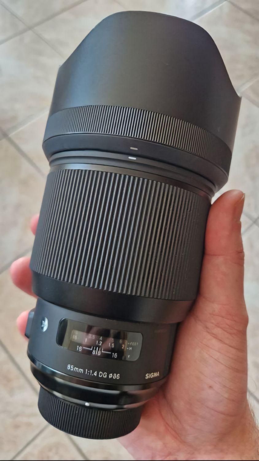 لنز سیگما ارت Sigma 85 f1.8 Art مانت نیکون|دوربین عکاسی و فیلم‌برداری|تهران, گرگان|دیوار