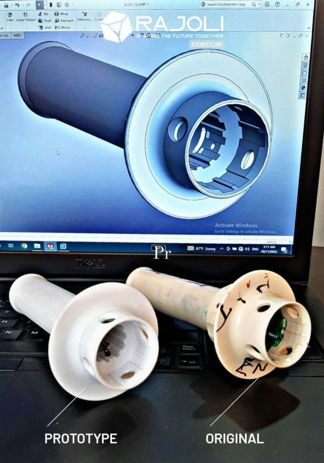 طراحی، مهندسی معکوس، چاپ سه بعدی|خدمات پیشه و مهارت|کرج, برغان|دیوار