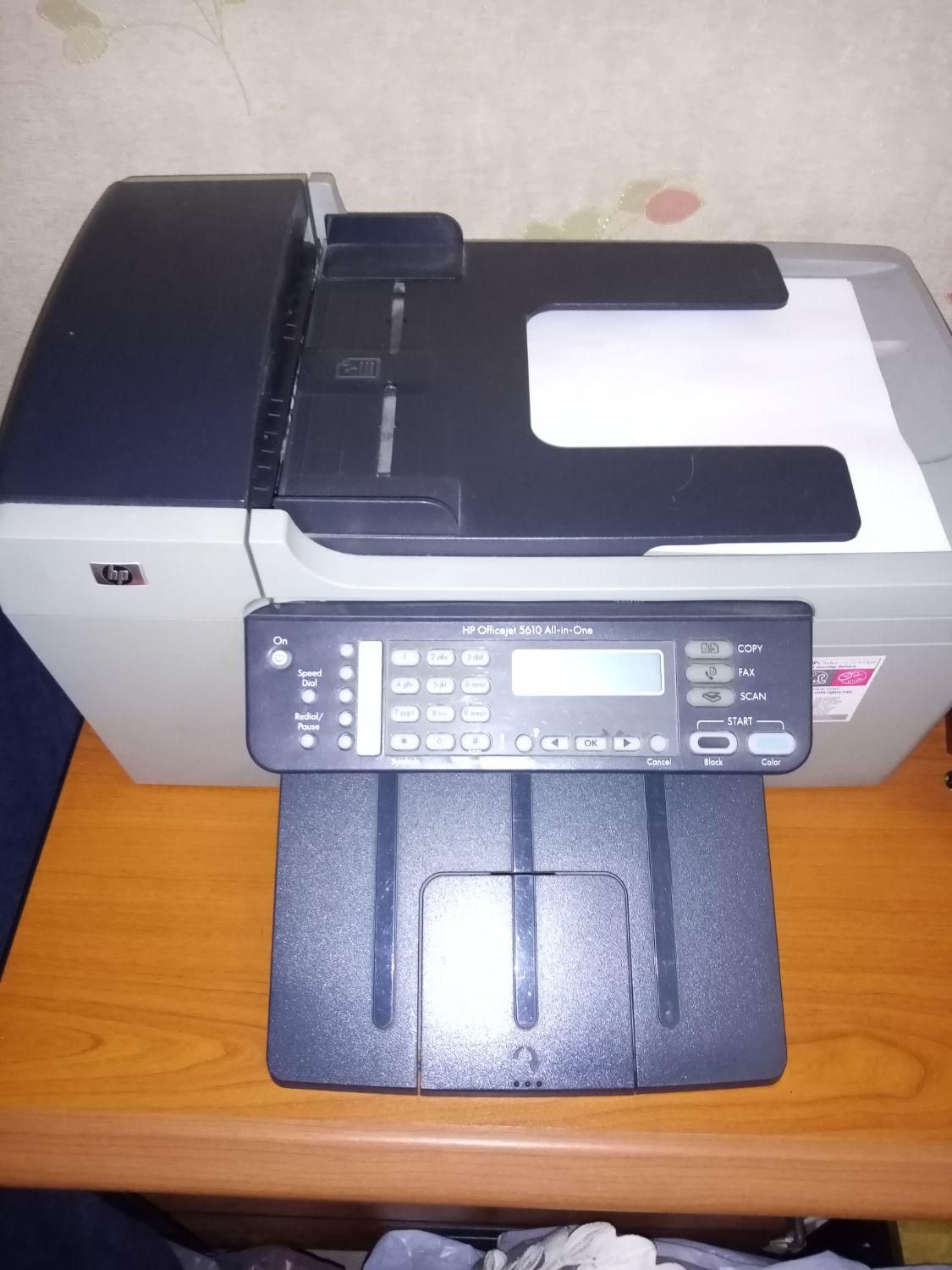 پرینتر  hp 5610  office jet|پرینتر، اسکنر، کپی، فکس|تهران, نظامی گنجوی (توانیر)|دیوار