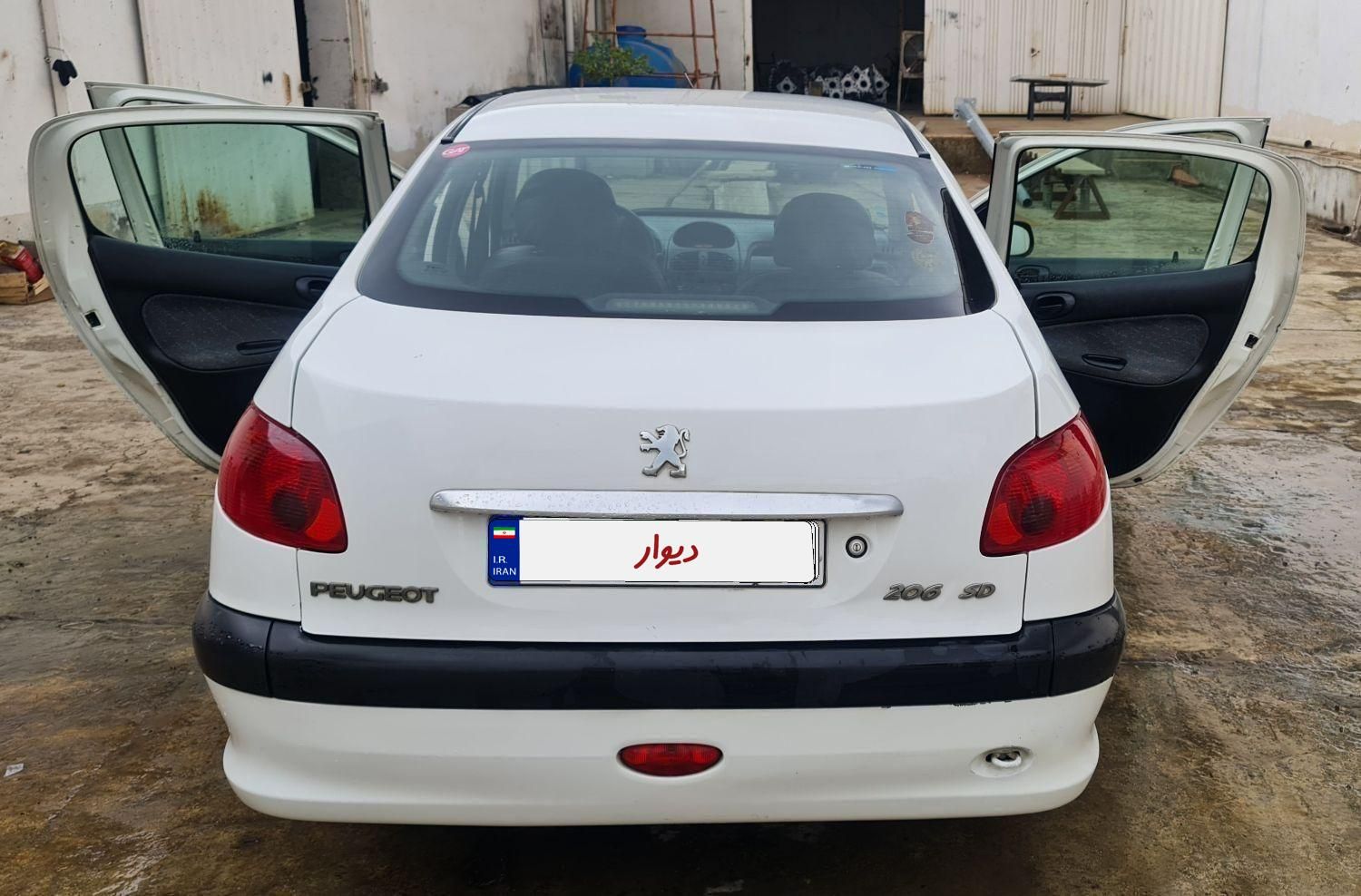 پژو ۲۰۶ SD v20|خودرو سواری و وانت|بابل, |دیوار
