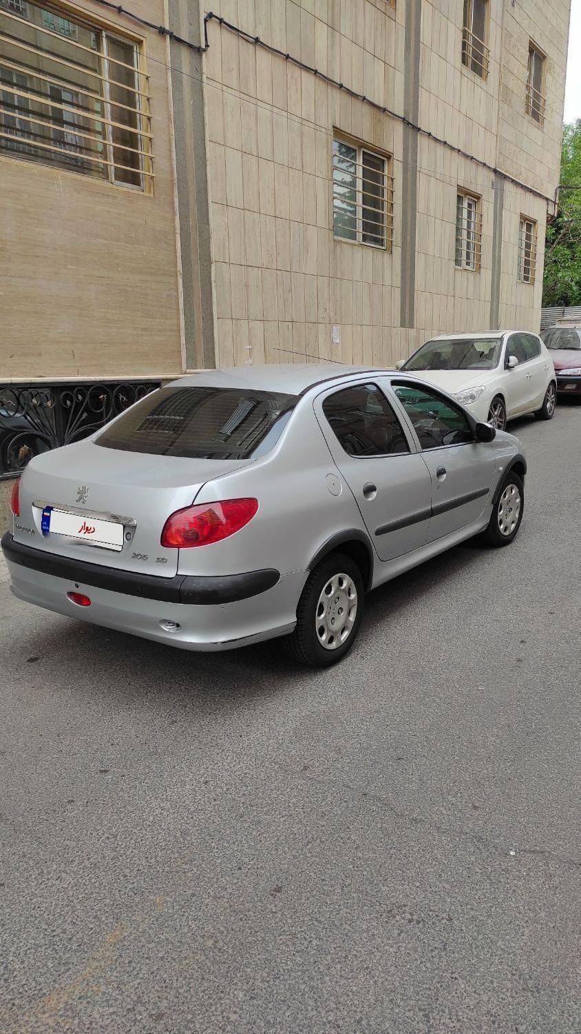 پژو 206 SD V8|خودرو سواری و وانت|تهران, شهران شمالی|دیوار