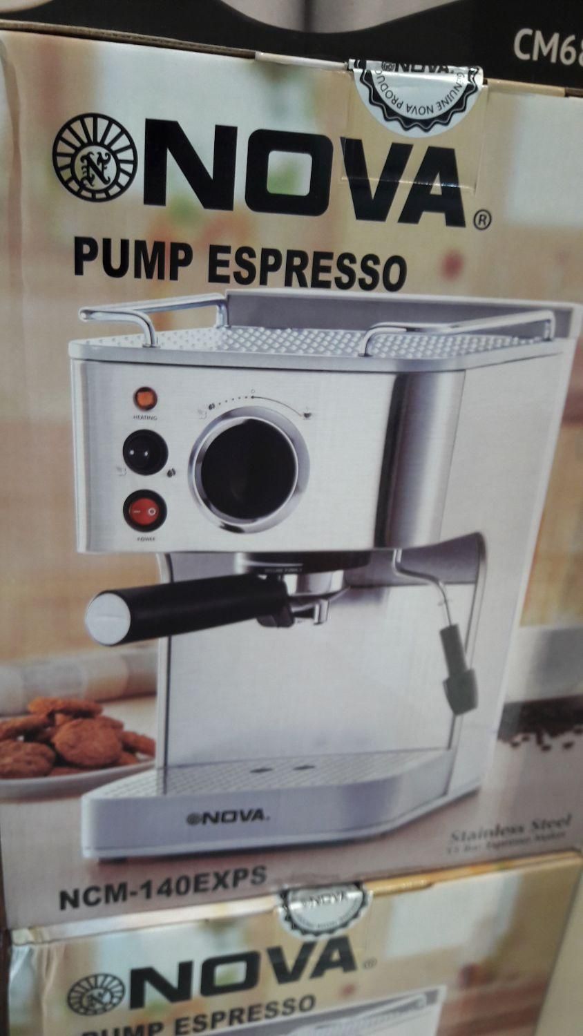 اسپرسو ساز نوا اصلی با گارانتی شرکتی دو ساله|سماور، چای‌ساز، قهوه‌ساز|مشهد, آزادشهر|دیوار