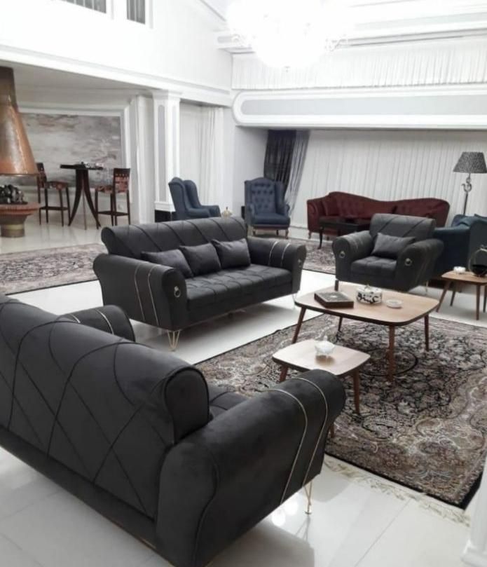 مبل تیره زغالی|مبلمان خانگی و میز عسلی|ارومیه, |دیوار