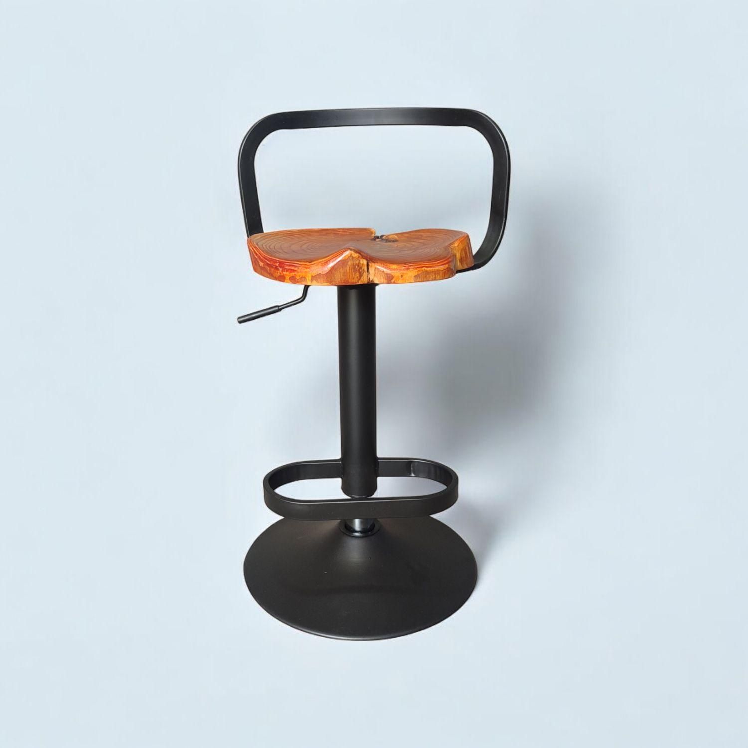 صندلی جک دار گازی چوب گردو و فلز|صندلی و نیمکت|رشت, شهرک صنعتی|دیوار