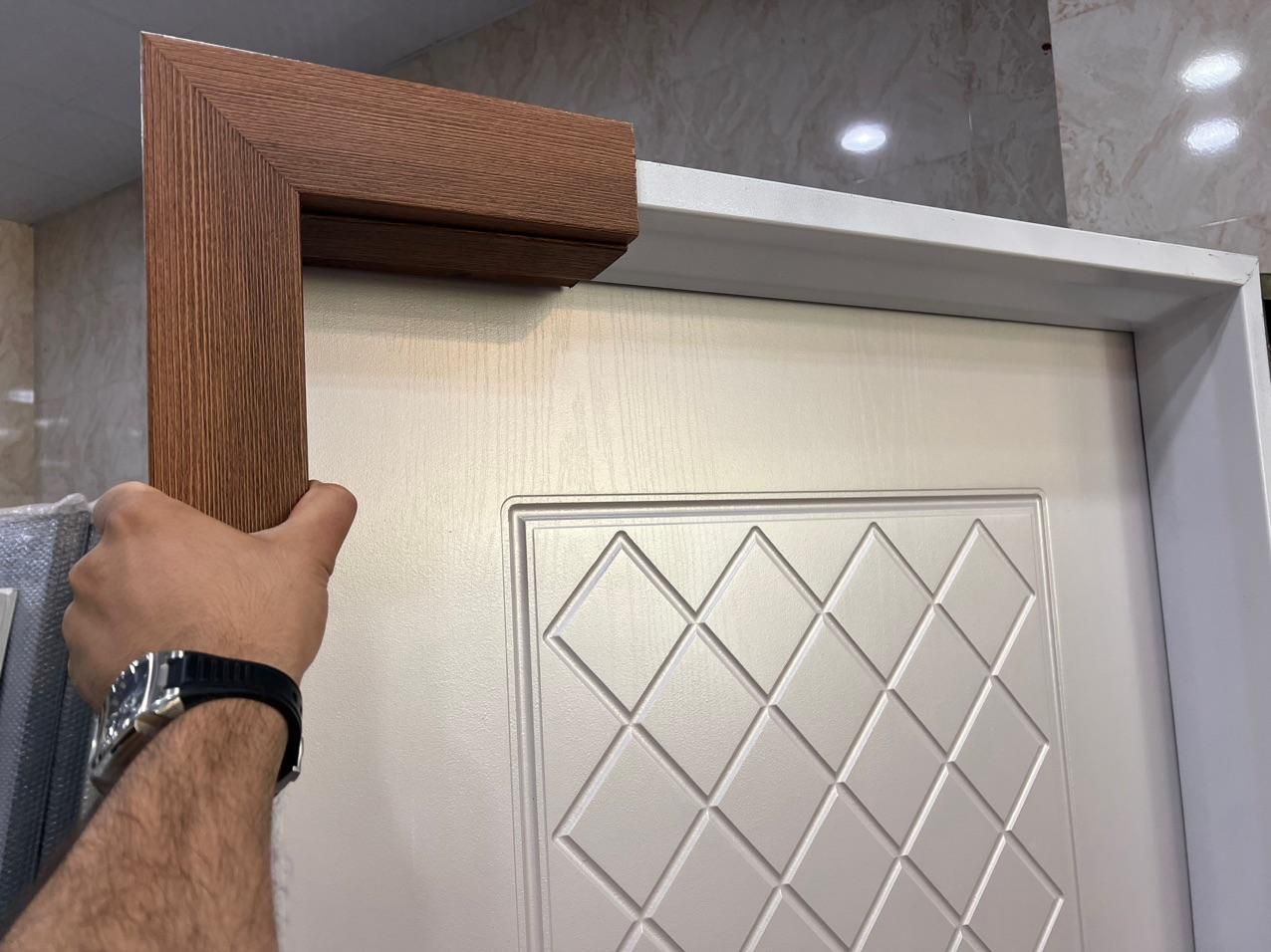 درب روکوب 8436 چارچوب کاور کشویی چهارچوب MDF ضد آب|مصالح و تجهیزات ساختمان|کرج, حصارک بالا|دیوار