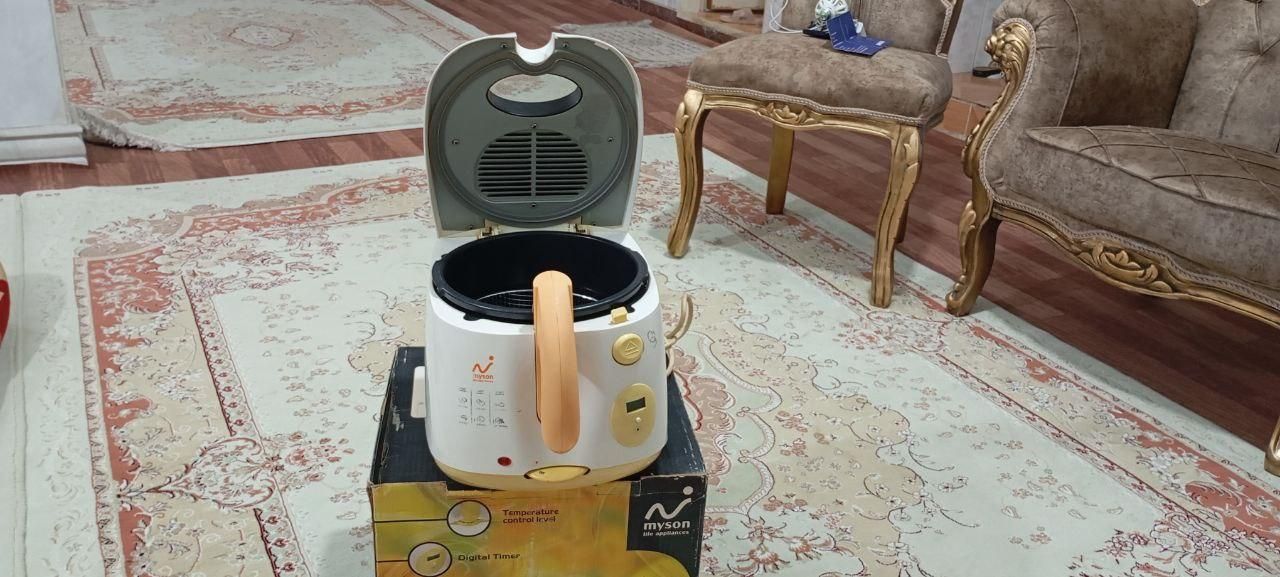 سرخ کن با روغن با مارک مای سان|اجاق گاز و لوازم برقی پخت‌وپز|کنگاور, |دیوار