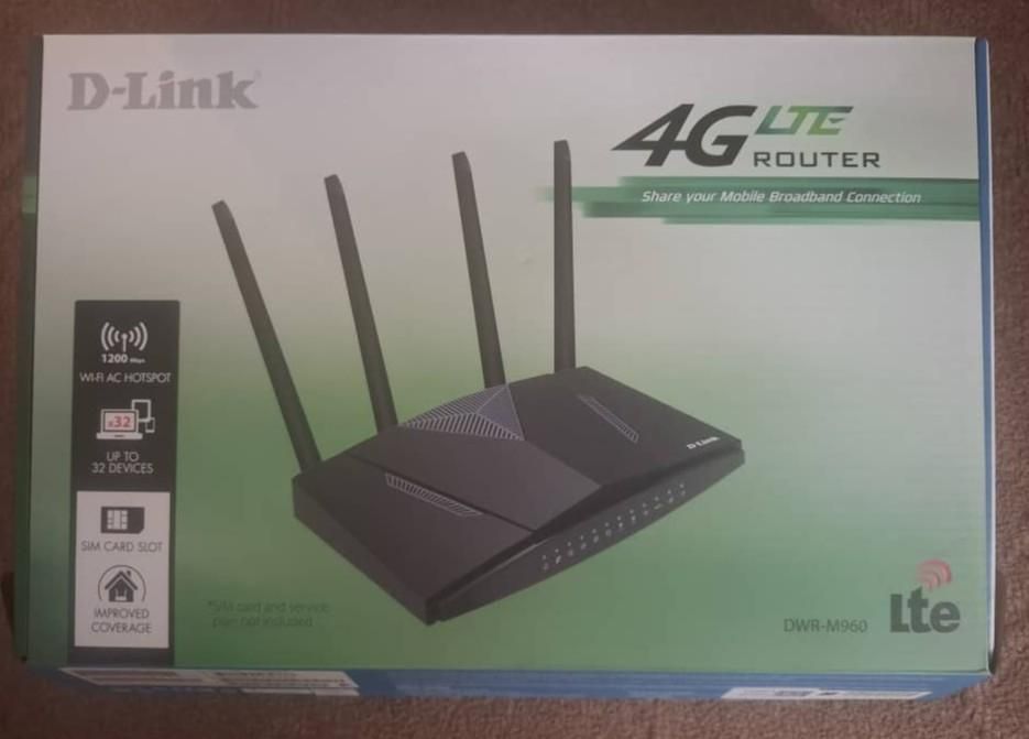 روتر بی سیم 4G دی-لینک مدل DWR-M960 4G AC1200|مودم و تجهیزات شبکه|تهران, اباذر|دیوار