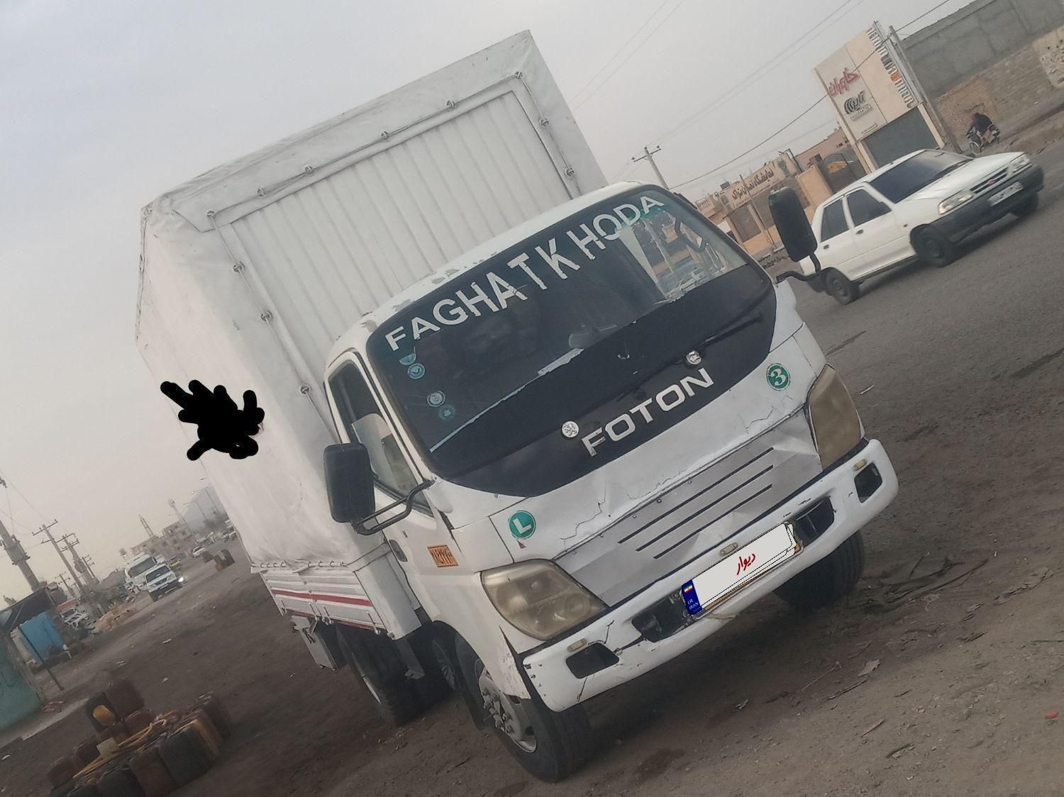 خاور فوتون شش تن مسقف مدل۸۶|خودرو سنگین|زاهدان, |دیوار