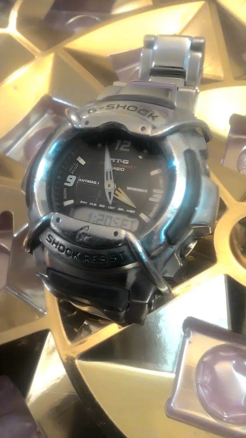 ساعت کاسیو CASIO جیشاک دوزمانه استیل ژاپن|ساعت|تهران, صادقیه|دیوار