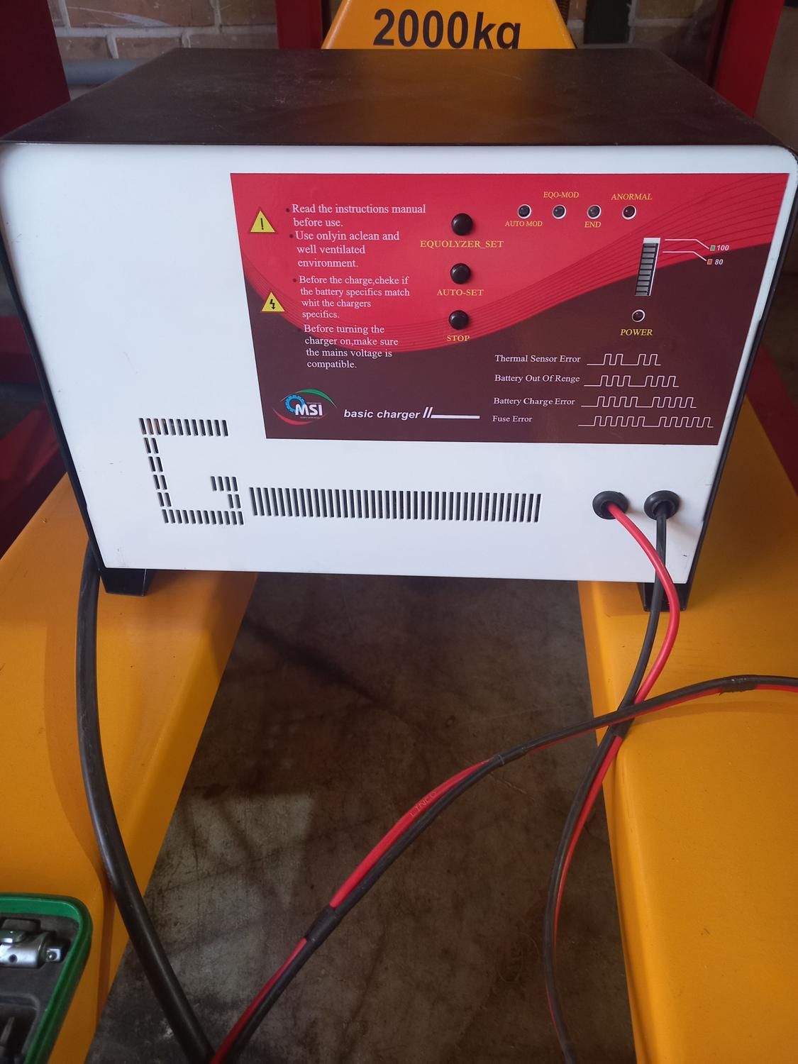 شارژر نو استوک باطری لیفتراک باتری لیفتراک شارژی|ماشین‌آلات صنعتی|اردبیل, |دیوار