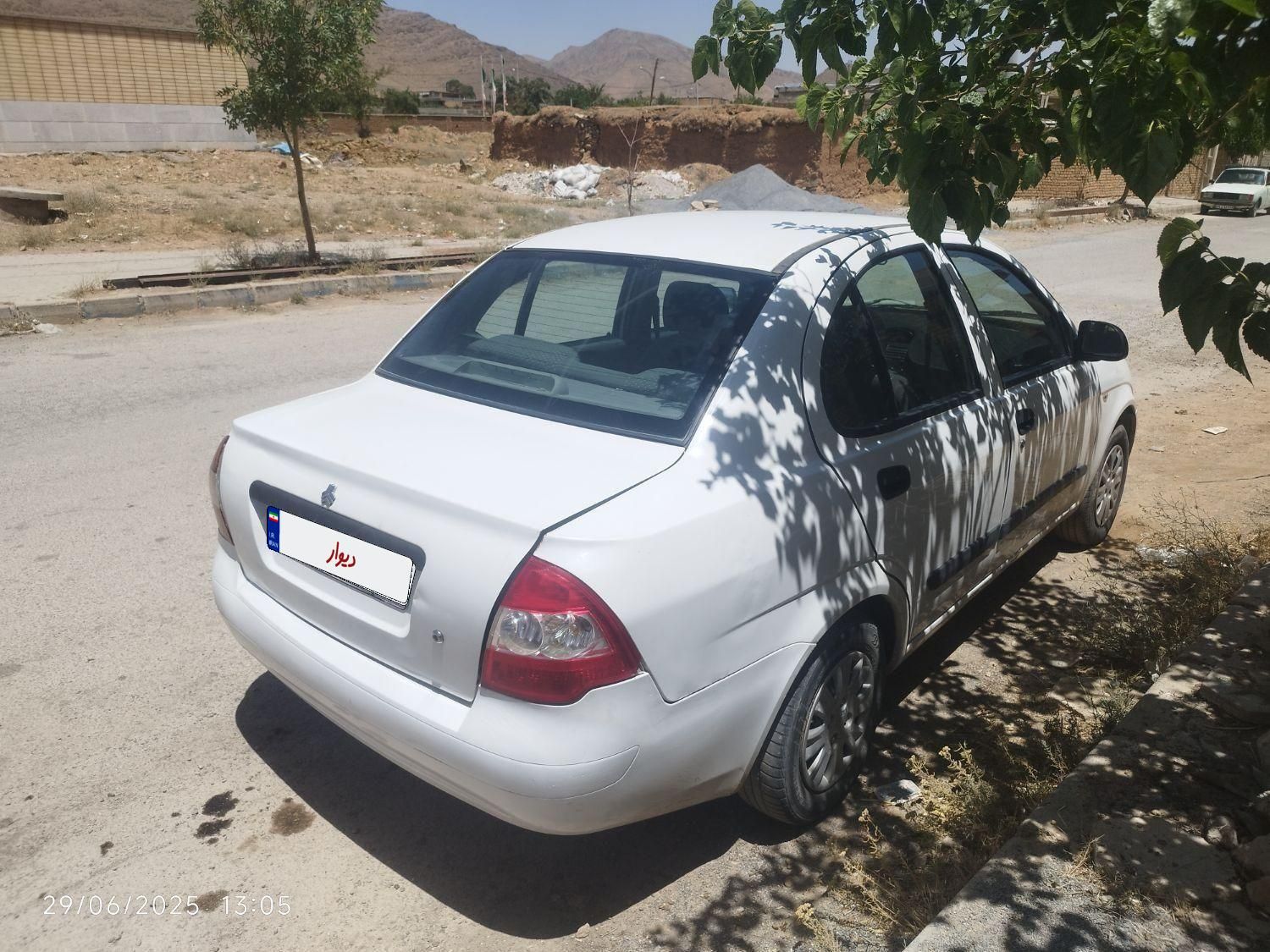 تیبا صندوق‌دار EX دوگانه سوز، مدل ۱۳۹۳|خودرو سواری و وانت|داران, |دیوار