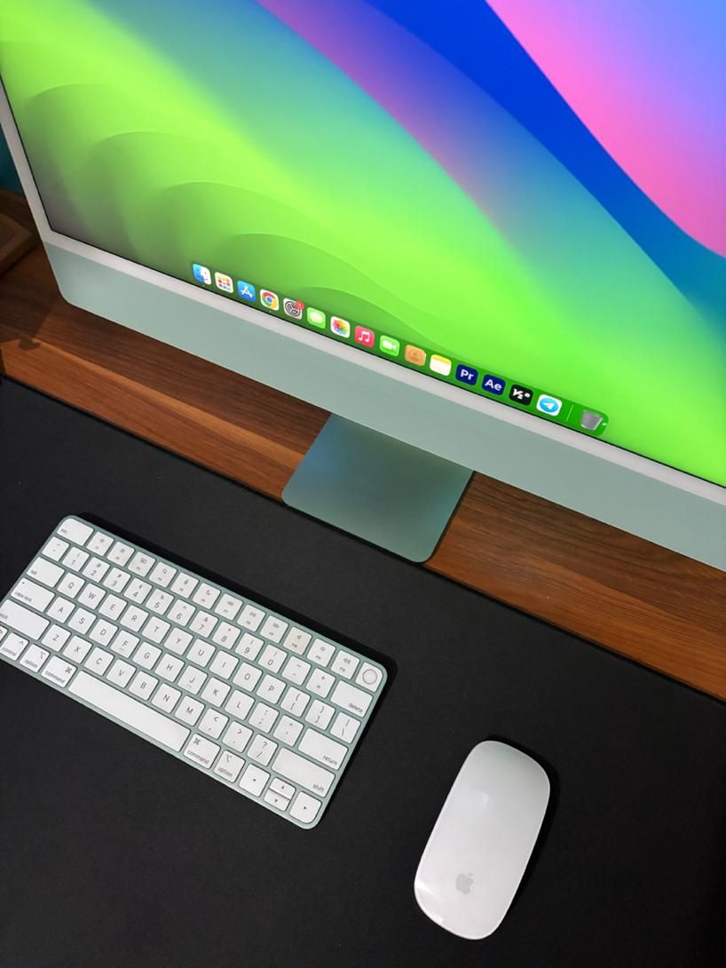 آی مک ۲۴ اینچ - I Mac 24 inch CTO رم ۱۶|رایانه رومیزی|رشت, گلسار|دیوار