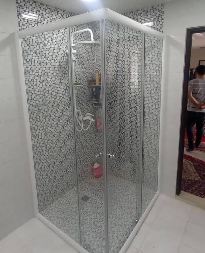 درب شیشه ای حمام مستر کابین دوش|لوازم حمام|تبریز, |دیوار