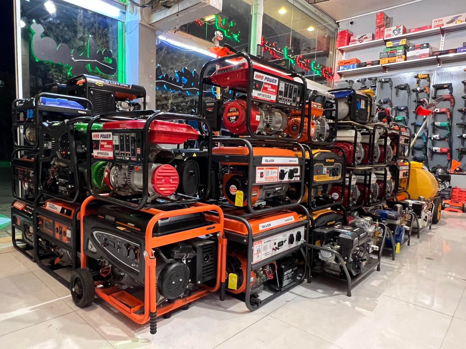 موتوربرق جوش کاری کفکش روشنایی باغ موتور برق|ماشین‌آلات صنعتی|مشهد, هنرور|دیوار